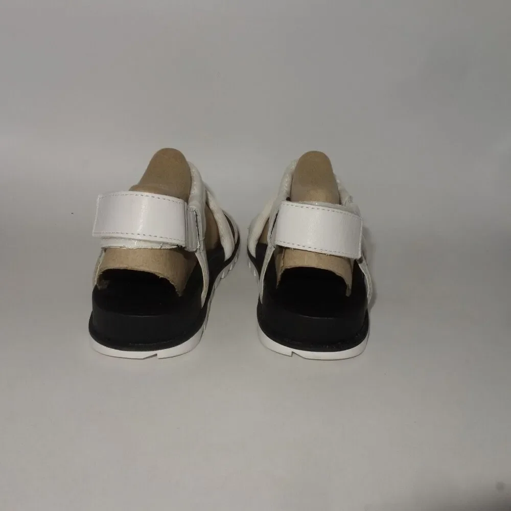 NEW Sorel Roaming Decon Strappy Slip On Sandals Women's 7.5 White